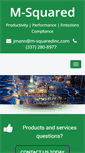 Mobile Screenshot of m-squaredinc.com