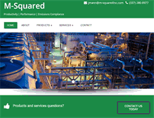 Tablet Screenshot of m-squaredinc.com